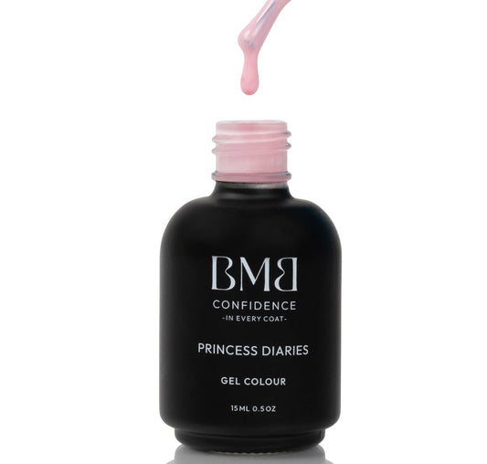Gel Polish for Nails (Princess Diaries, 15ml/0.5oz) | Luxurious Spa Quality Acrylic UV/LED Fingernail Paint | Easy Application, Long-Lasting, Vibrant Colors, Chip Resistant
