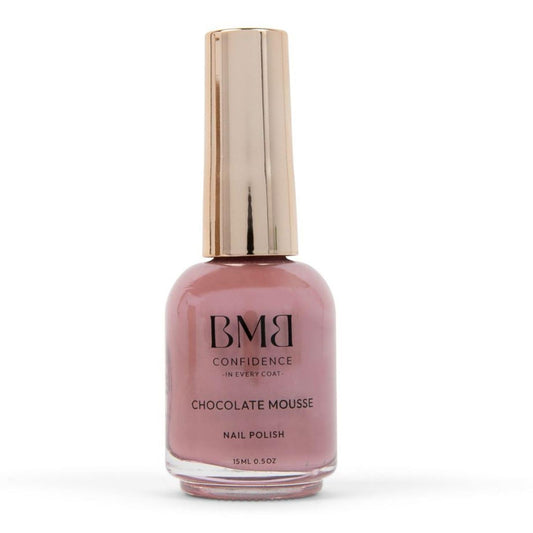 Gel Polish for Nails (CHOCOLATE MOUSE, 15ml/0.5oz) | Luxurious Spa Quality Acrylic UV/LED Fingernail Paint | Easy Application, Long-Lasting, Vibrant Colors, Chip Resistant