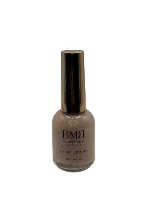 Nails Polish for Nails (NATURAL BEAUTY, 15ml/0.5oz) | Luxurious Spa Quality Acrylic UV/LED Fingernail Paint | Easy Application, Long-Lasting, Vibrant Colors, Chip Resistant