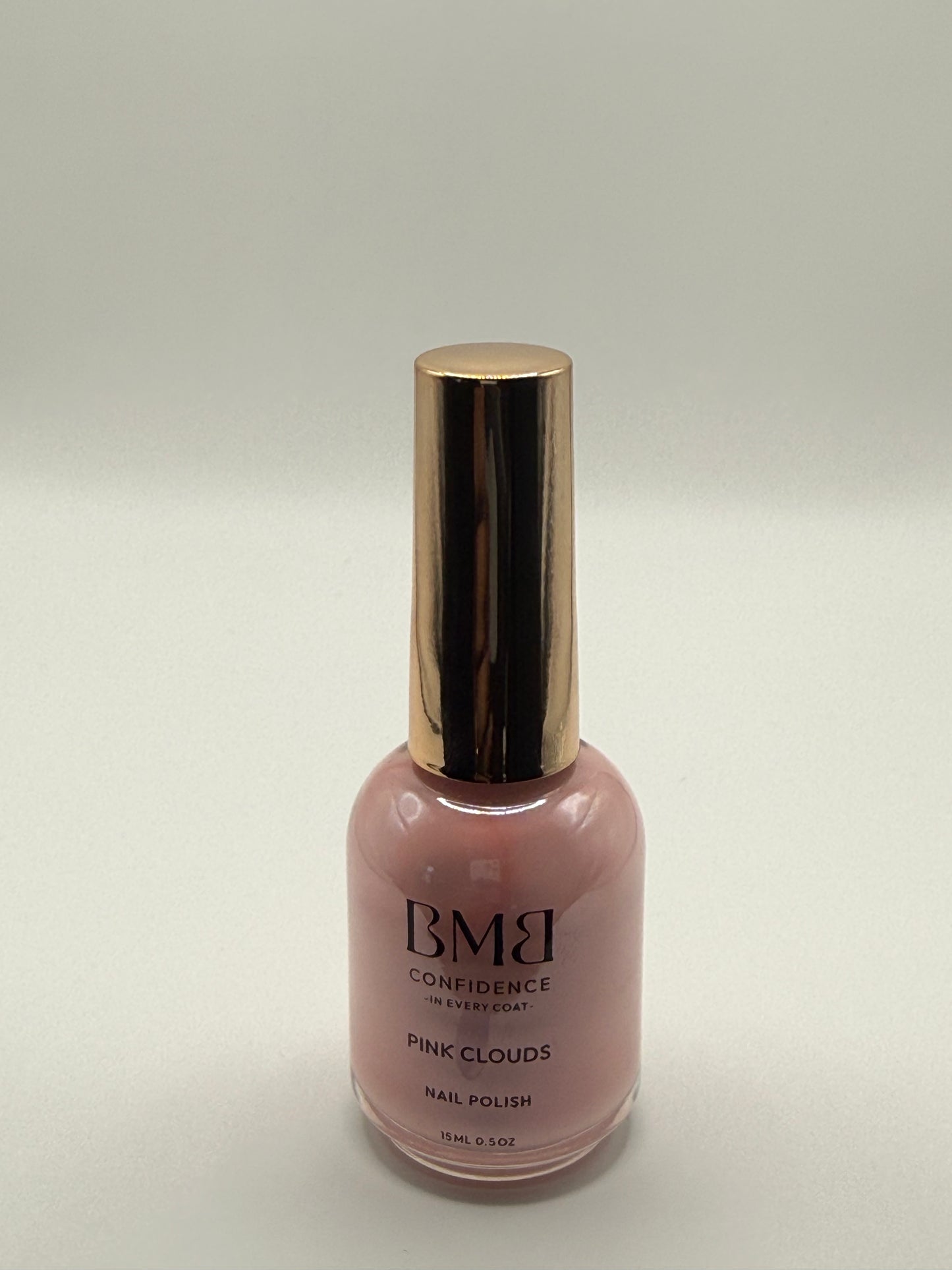 Nails Polish for Nails (PINK CLOUDS, 15ml/0.5oz) | Luxurious Spa Quality Acrylic UV/LED Fingernail Paint | Easy Application, Long-Lasting, Vibrant Colors, Chip Resistant