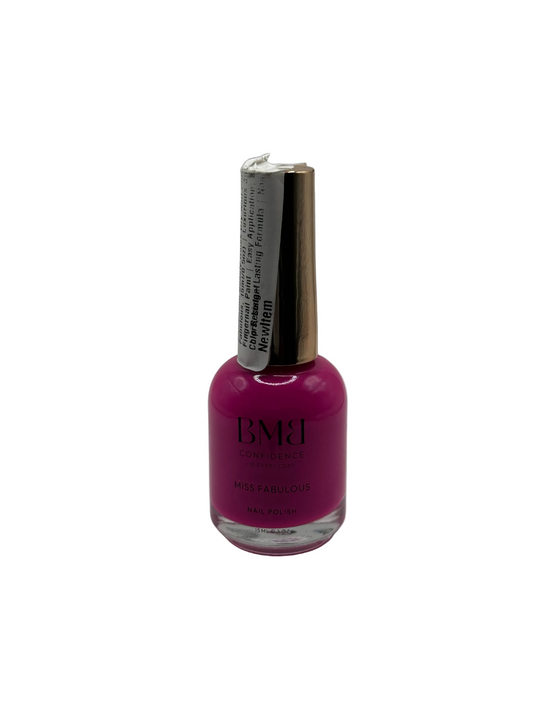 Nail Polish  (MISS FABULOUS, 15ml/0.5oz) | Luxurious Spa Quality Acrylic UV/LED Fingernail Paint | Easy Application, Long-Lasting, Vibrant Colors, Chip Resistant
