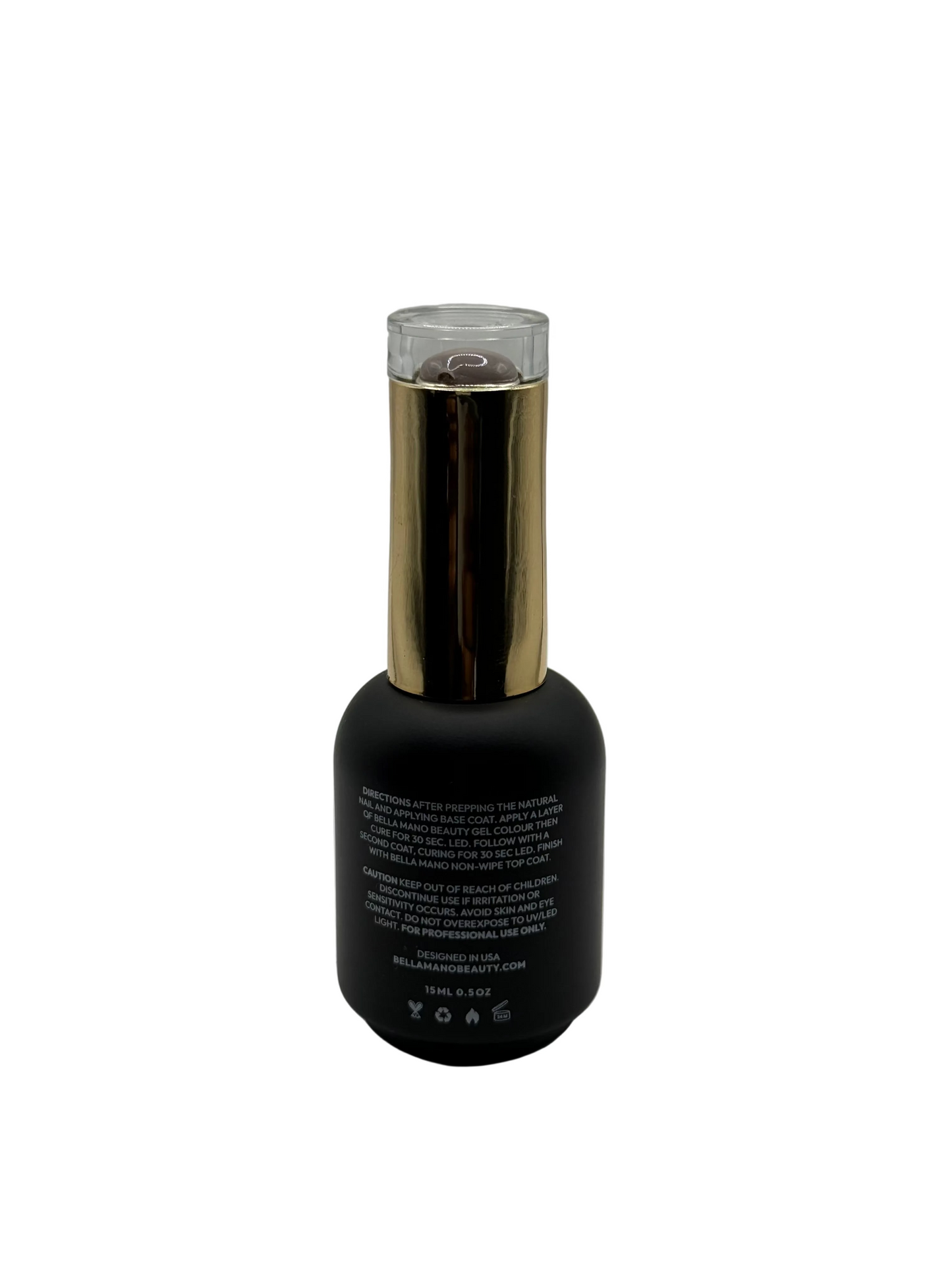 Gel Polish for Nails (TEDDY BARE, 15ml/0.5oz) | Luxurious Spa Quality Acrylic UV/LED Fingernail Paint | Easy Application, Long-Lasting, Vibrant Colors, Chip Resistant