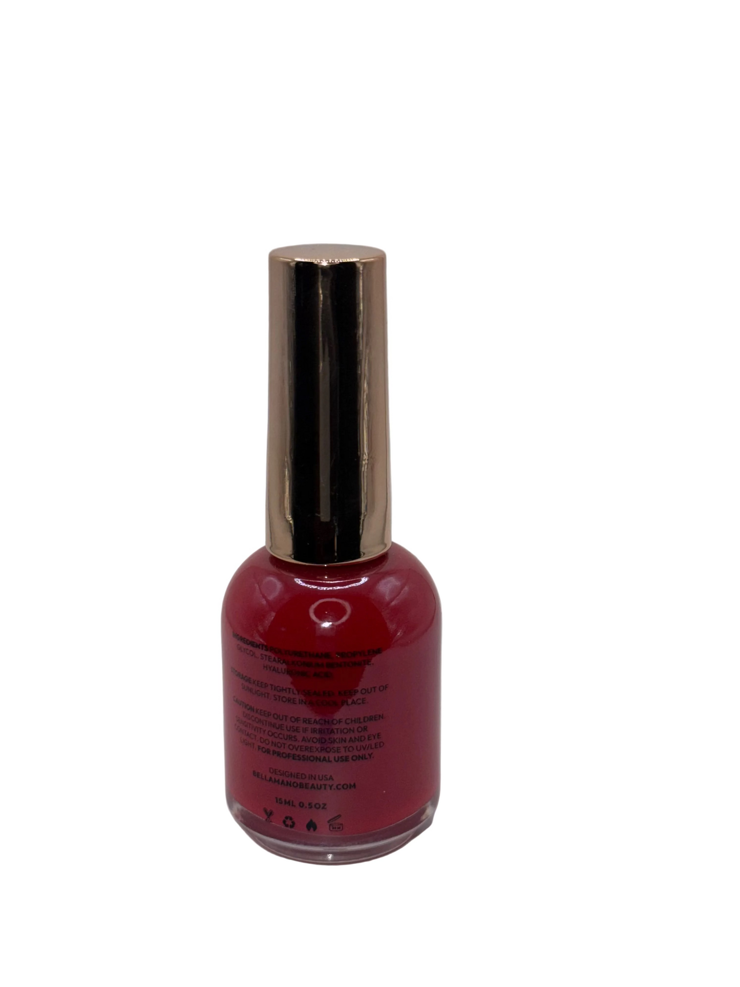 Nails Polish for Nails (CHERRY ON TOP, 15ml/0.5oz) | Luxurious Spa Quality Acrylic UV/LED Fingernail Paint | Easy Application, Long-Lasting, Vibrant Colors, Chip Resistant