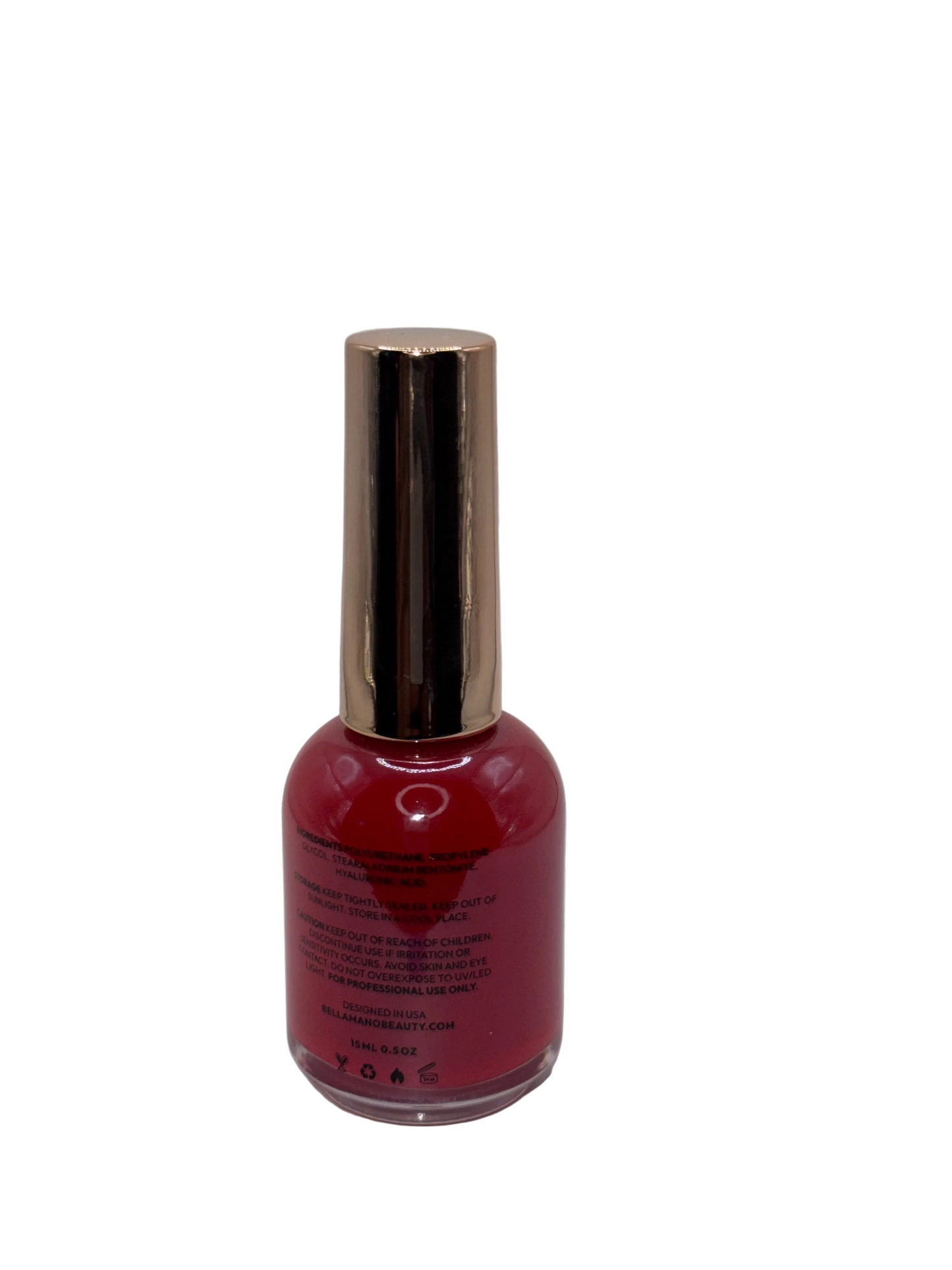 Nails Polish for Nails (CHERRY ON TOP, 15ml/0.5oz) | Luxurious Spa Quality Acrylic UV/LED Fingernail Paint | Easy Application, Long-Lasting, Vibrant Colors, Chip Resistant