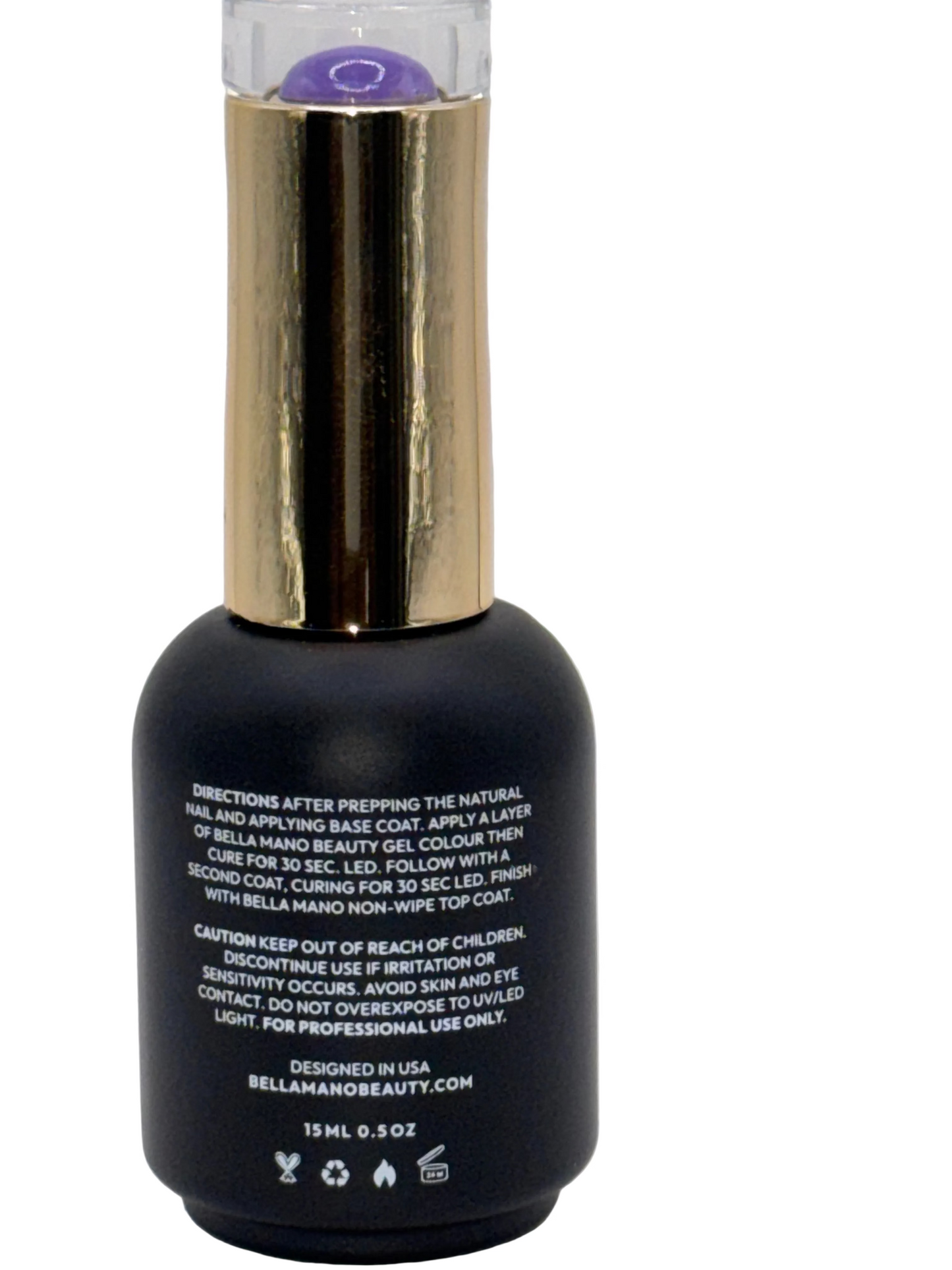 Gel Polish for Nails (INDIGO SKY, 15ml/0.5oz) | Luxurious Spa Quality Acrylic UV/LED Fingernail Paint | Easy Application, Long-Lasting, Vibrant Colors, Chip Resistant