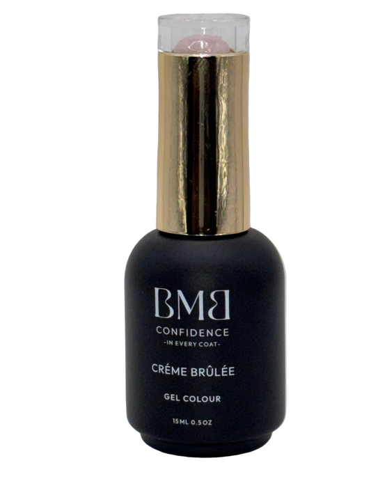Gel Polish for Nails (CREME BRULE, 15ml/0.5oz) | Luxurious Spa Quality Acrylic UV/LED Fingernail Paint | Easy Application, Long-Lasting, Vibrant Colors, Chip Resistant