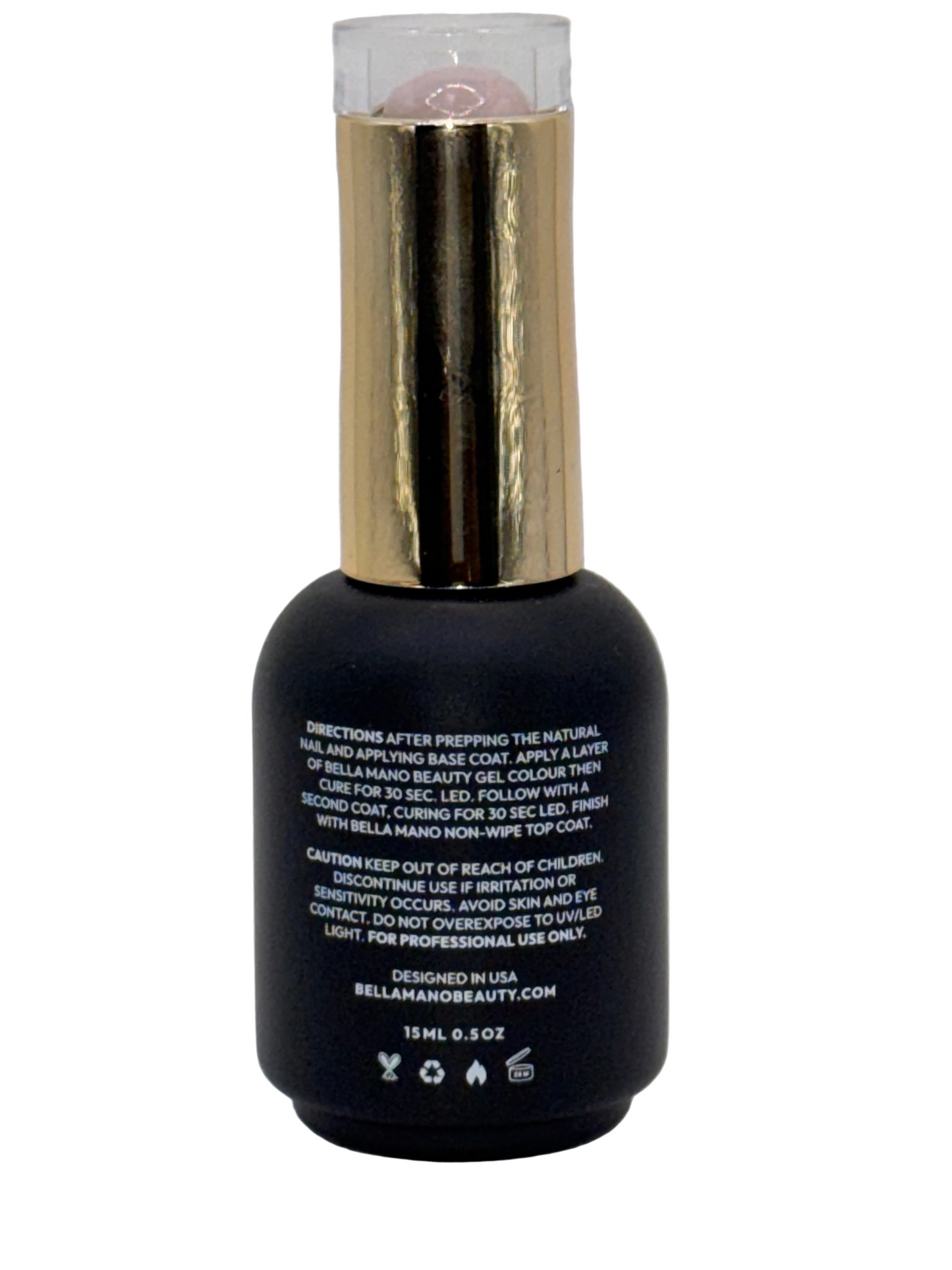 Gel Polish for Nails (CREME BRULE, 15ml/0.5oz) | Luxurious Spa Quality Acrylic UV/LED Fingernail Paint | Easy Application, Long-Lasting, Vibrant Colors, Chip Resistant