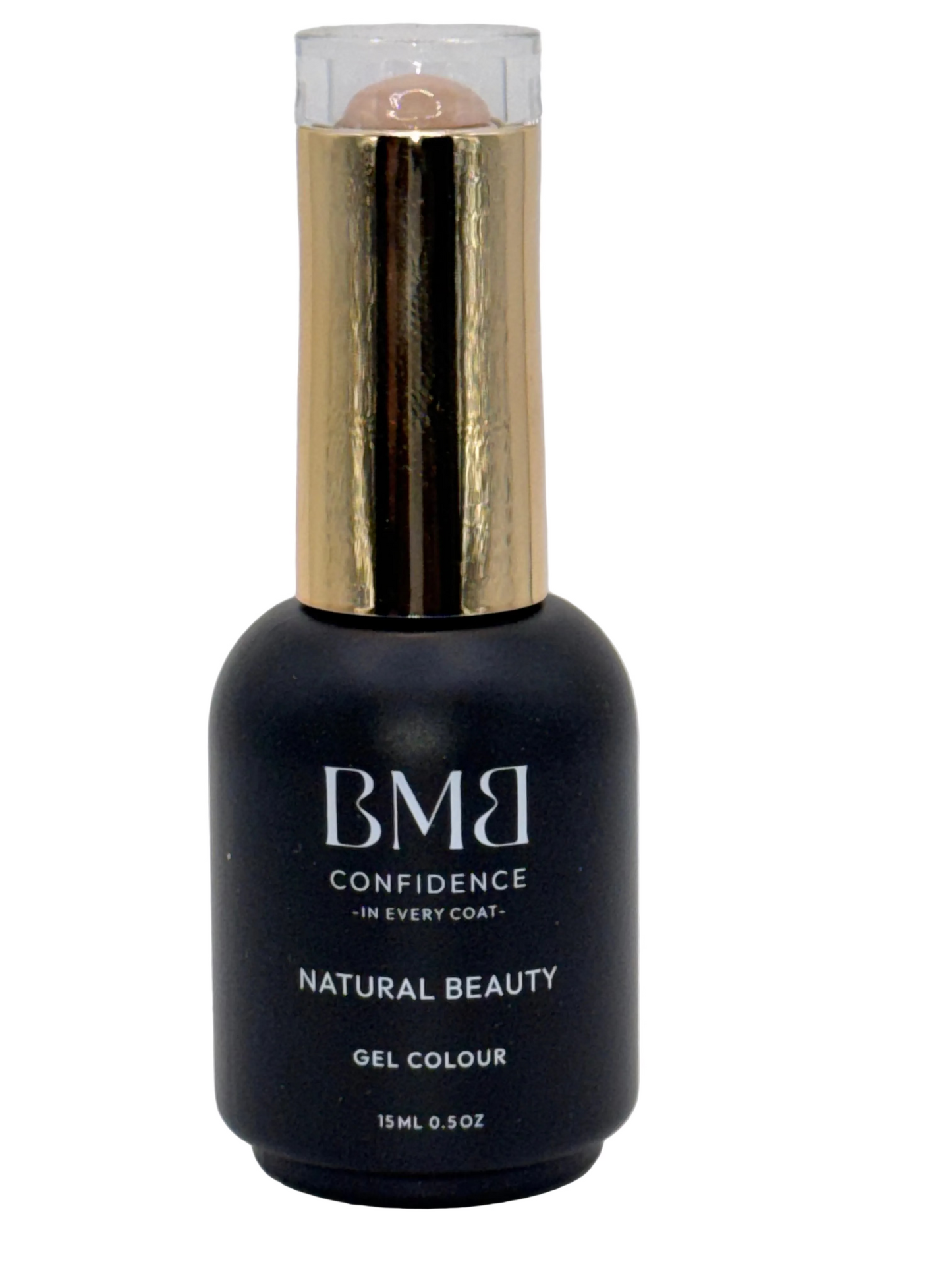 Gel Polish for Nails (NATURAL BEAUTY, 15ml/0.5oz) | Luxurious Spa Quality Acrylic UV/LED Fingernail Paint | Easy Application, Long-Lasting, Vibrant Colors, Chip Resistant