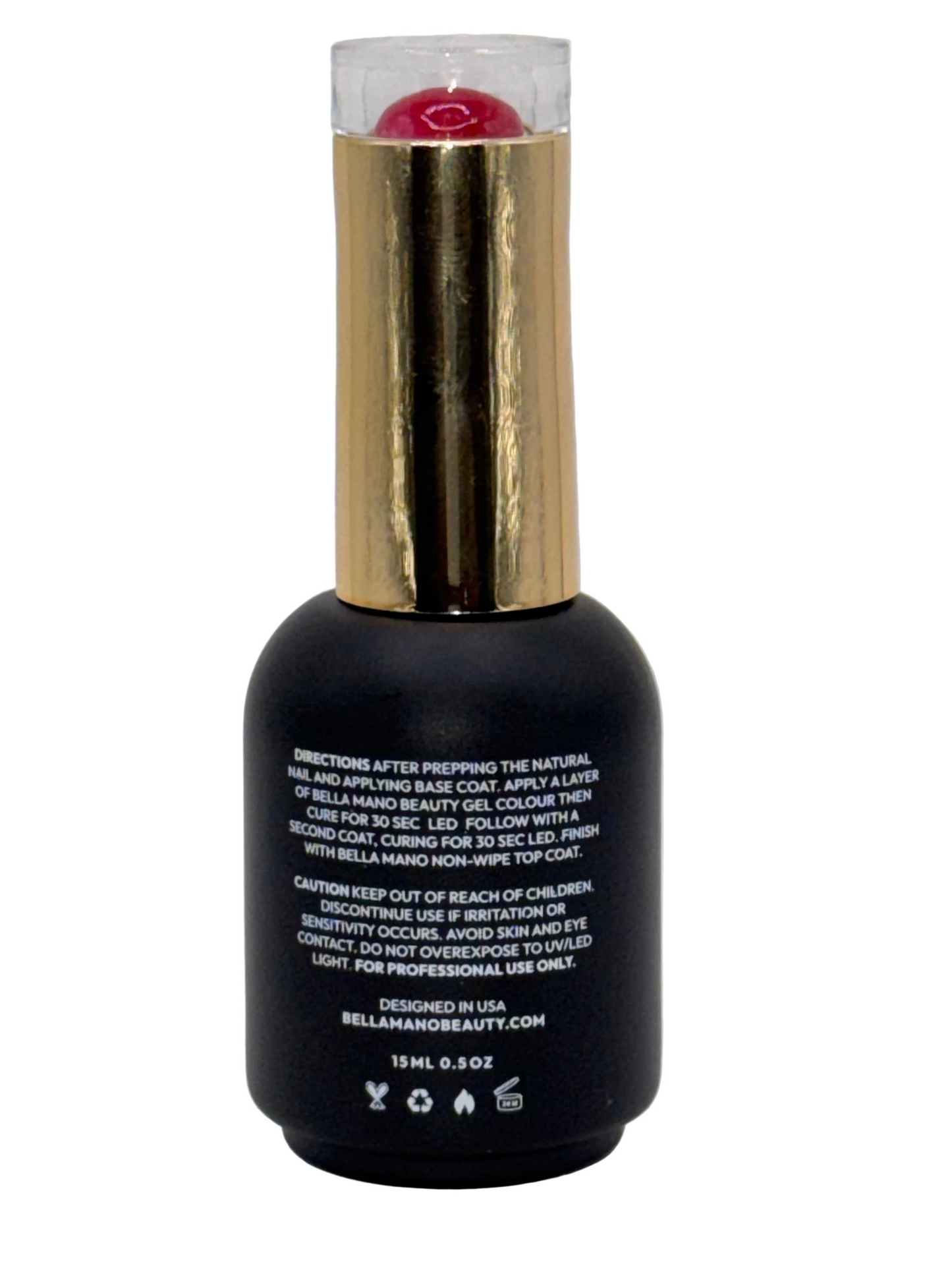 Gel Polish for Nails (ARIES GAL, 15ml/0.5oz) | Luxurious Spa Quality Acrylic UV/LED Fingernail Paint | Easy Application, Long-Lasting, Vibrant Colors, Chip Resistant