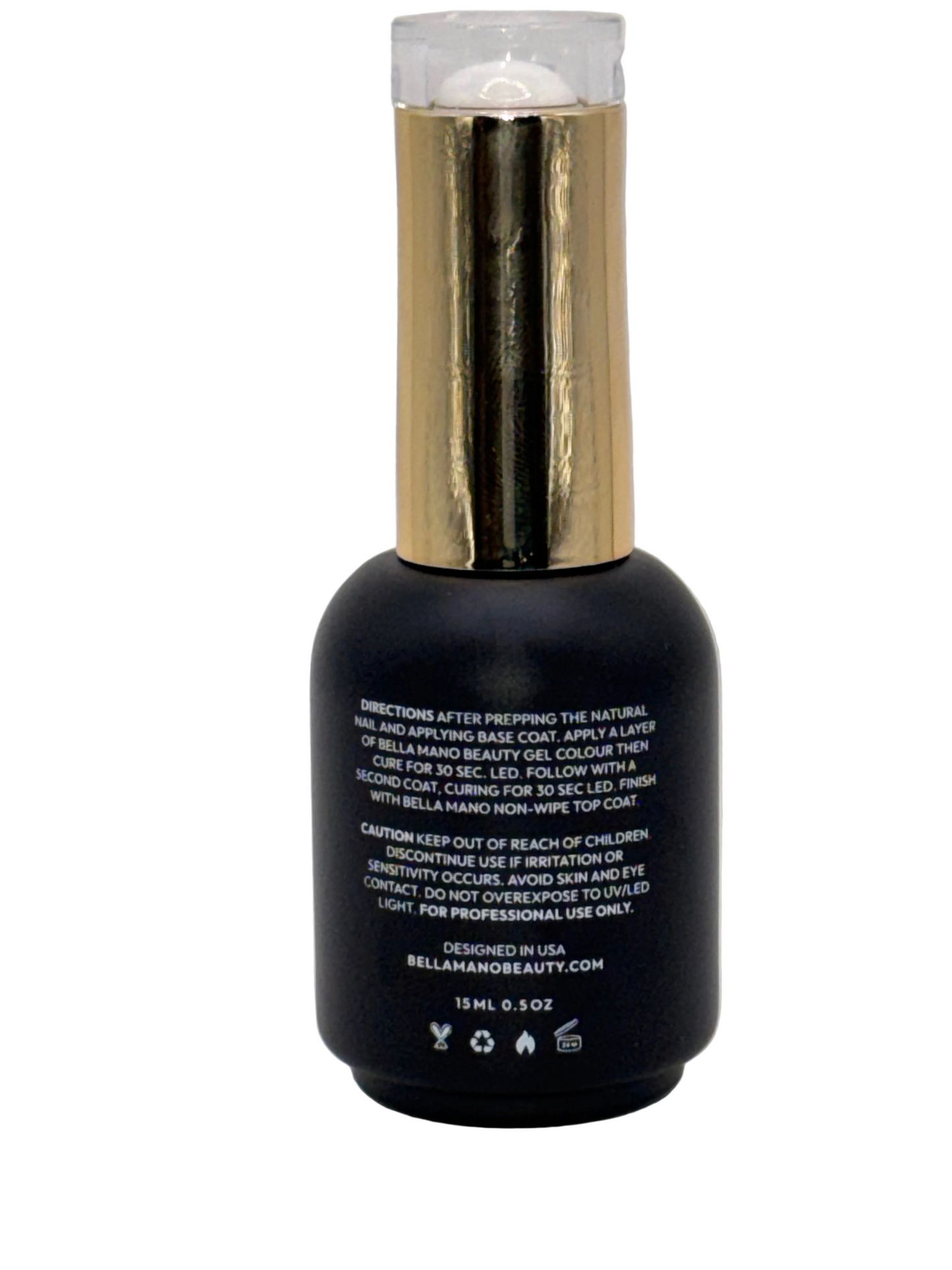 Gel Polish for Nails (SNOW FLAKES KISSES, 15ml/0.5oz) | Luxurious Spa Quality Acrylic UV/LED Fingernail Paint | Easy Application, Long-Lasting, Vibrant Colors, Chip Resistant