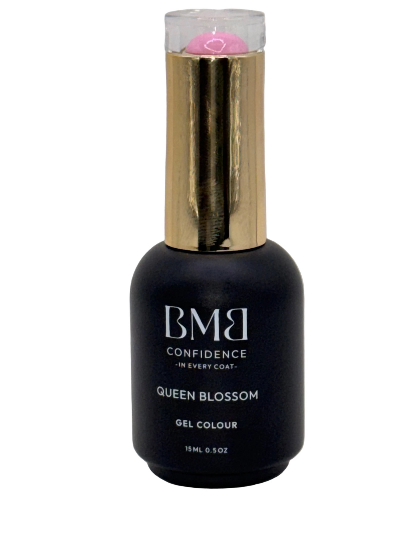 Gel Polish for Nails (QUEEN BLOSSOM, 15ml/0.5oz) | Luxurious Spa Quality Acrylic UV/LED Fingernail Paint | Easy Application, Long-Lasting, Vibrant Colors, Chip Resistant