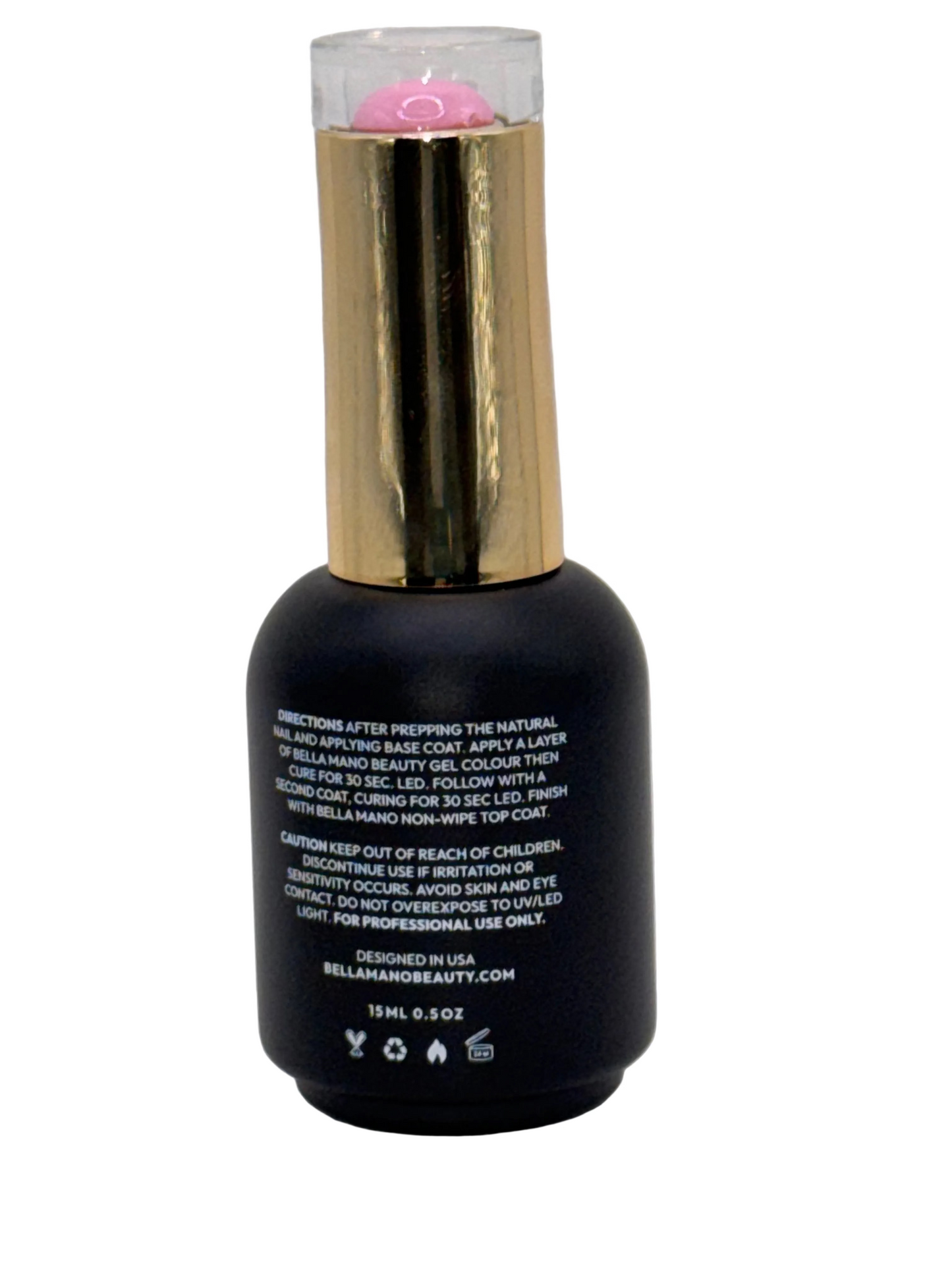 Gel Polish for Nails (QUEEN BLOSSOM, 15ml/0.5oz) | Luxurious Spa Quality Acrylic UV/LED Fingernail Paint | Easy Application, Long-Lasting, Vibrant Colors, Chip Resistant