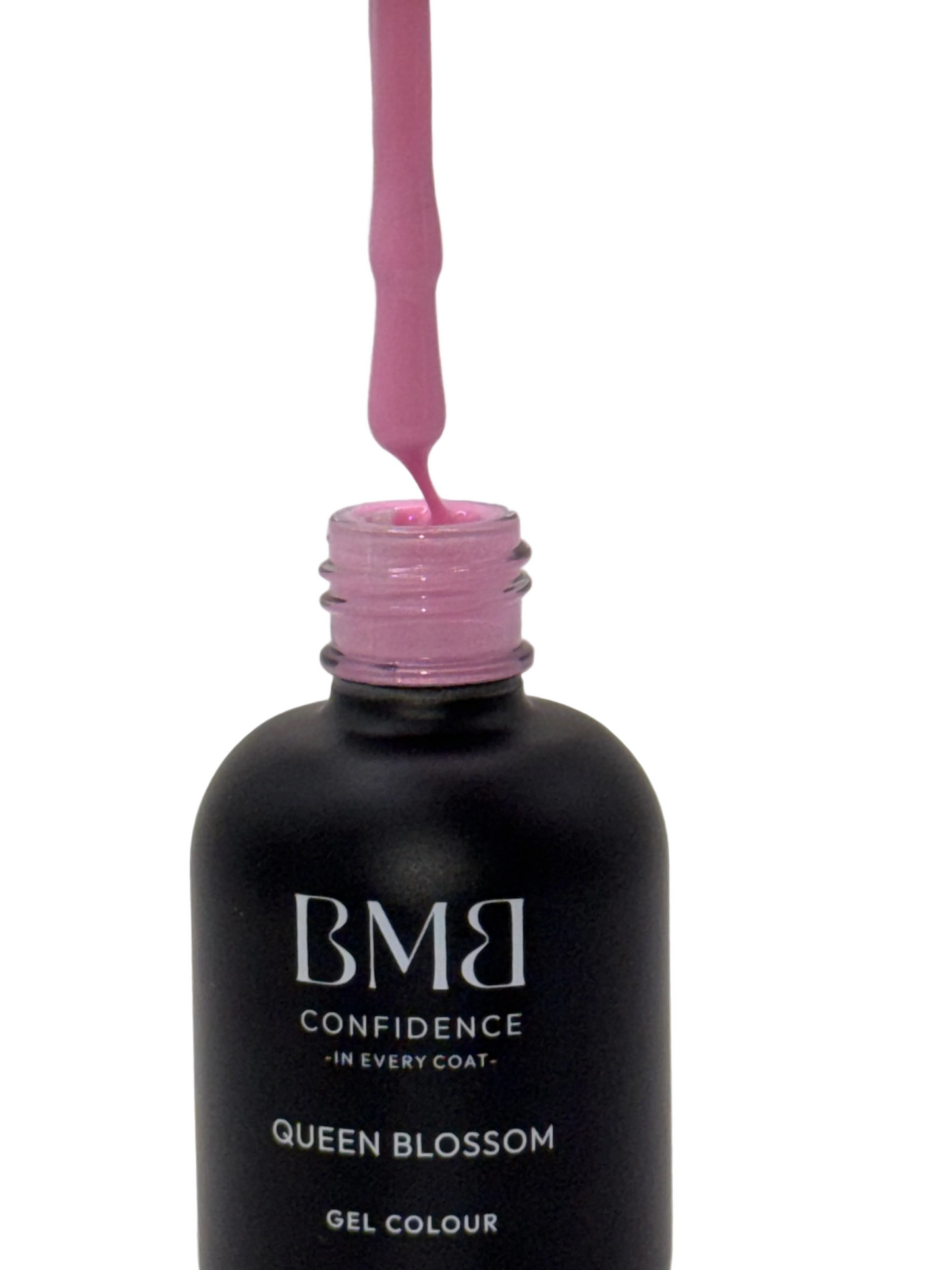 Gel Polish for Nails (QUEEN BLOSSOM, 15ml/0.5oz) | Luxurious Spa Quality Acrylic UV/LED Fingernail Paint | Easy Application, Long-Lasting, Vibrant Colors, Chip Resistant