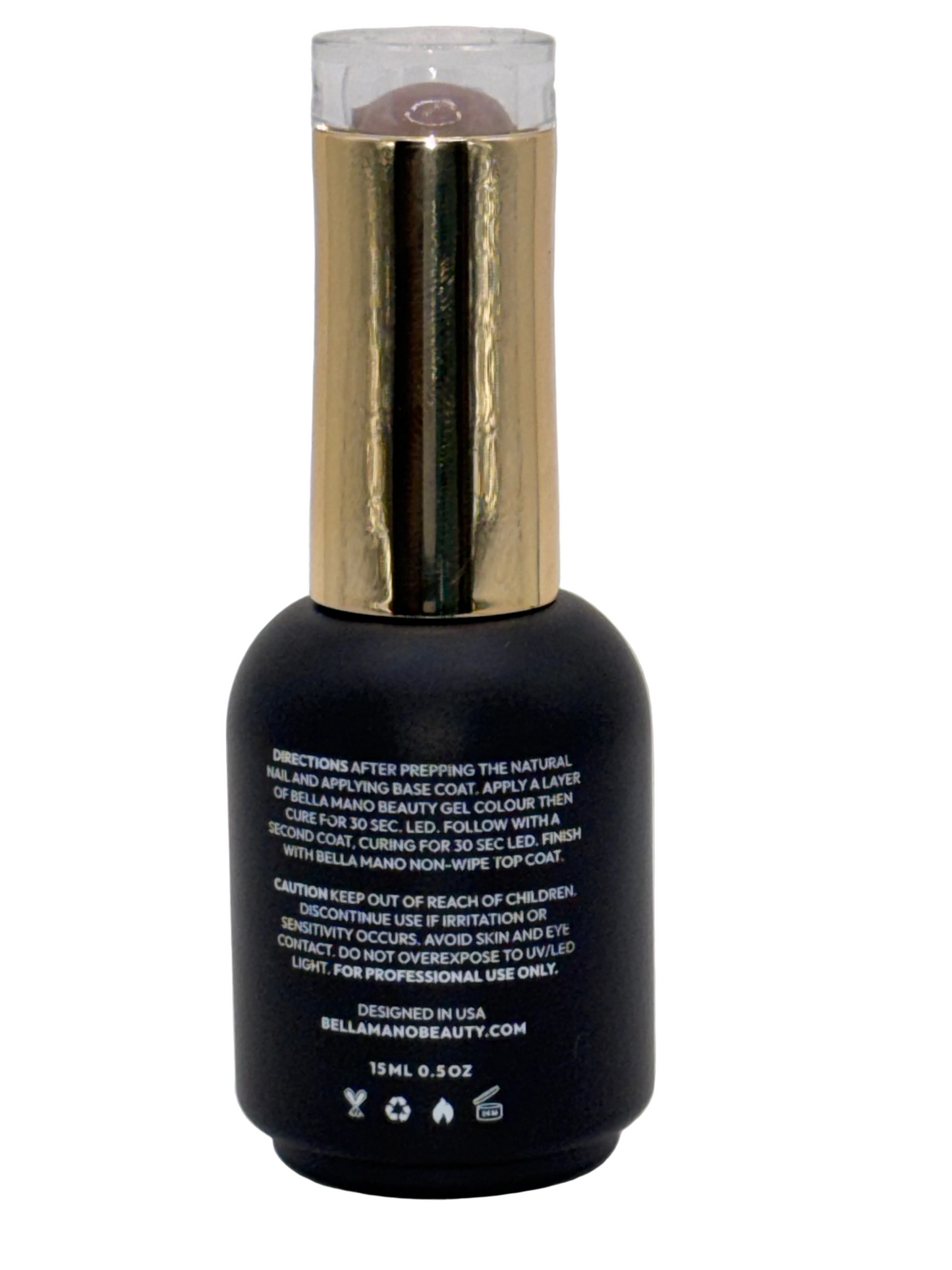 Gel Polish for Nails (REAL IS RARE, 15ml/0.5oz) | Luxurious Spa Quality Acrylic UV/LED Fingernail Paint | Easy Application, Long-Lasting, Vibrant Colors, Chip Resistant
