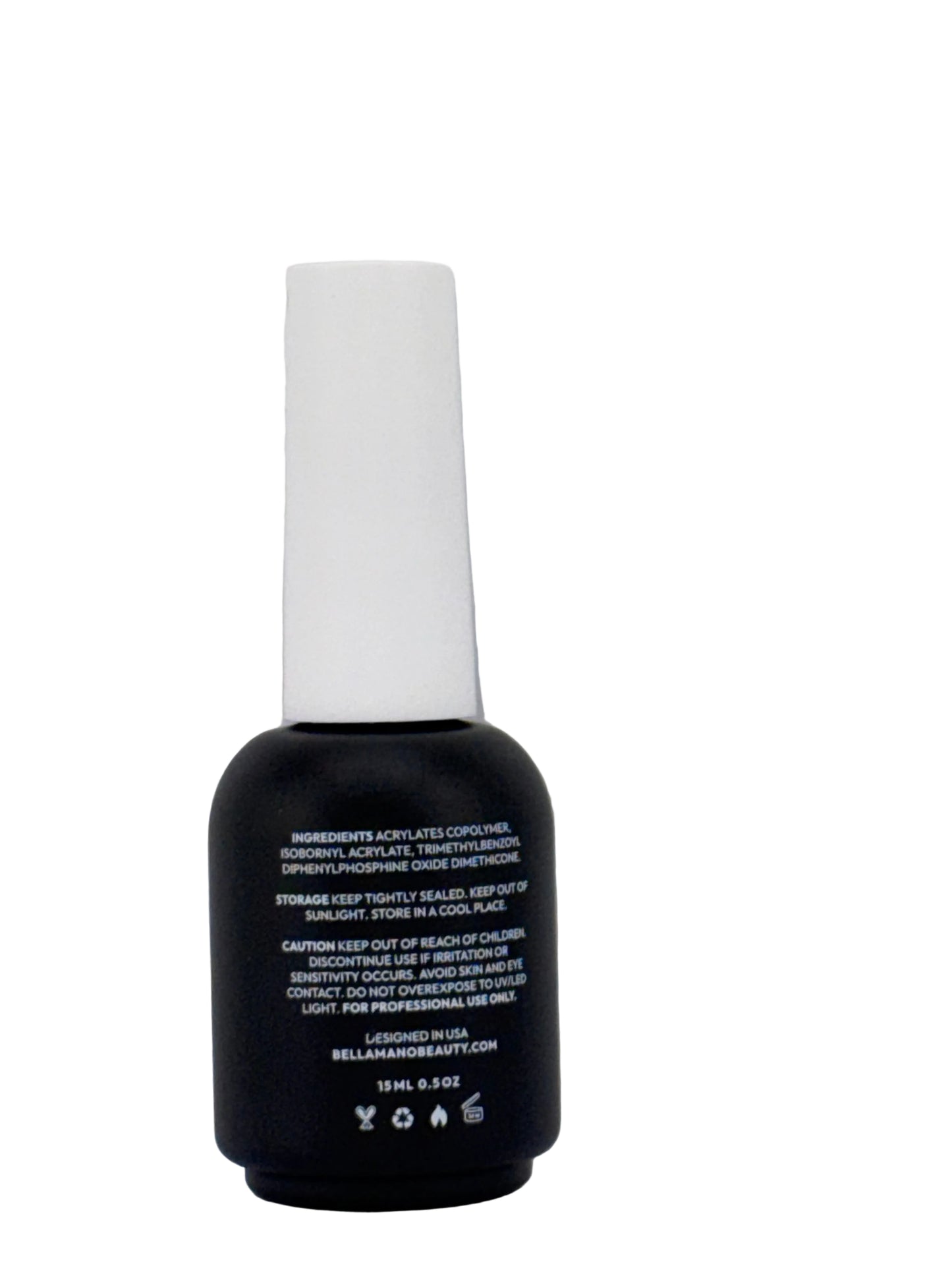 Gel Polish for Nails (TOP COAT, 15ml/0.5oz) | Luxurious Spa Quality Acrylic UV/LED Fingernail Paint | Easy Application, Long-Lasting, Vibrant Colors, Chip Resistant