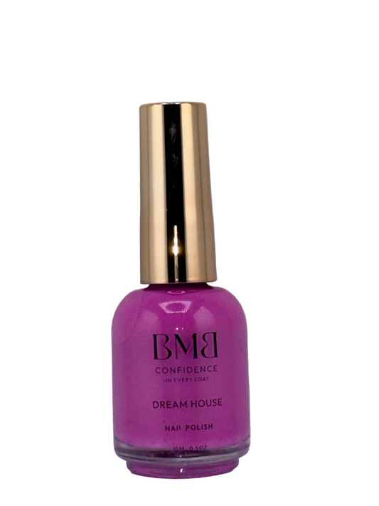 Polish for Nails (DREAM HOUSE, 15ml/0.5oz) | Luxurious Spa Quality Acrylic UV/LED Fingernail Paint | Easy Application, Long-Lasting, Vibrant Colors, Chip Resistant