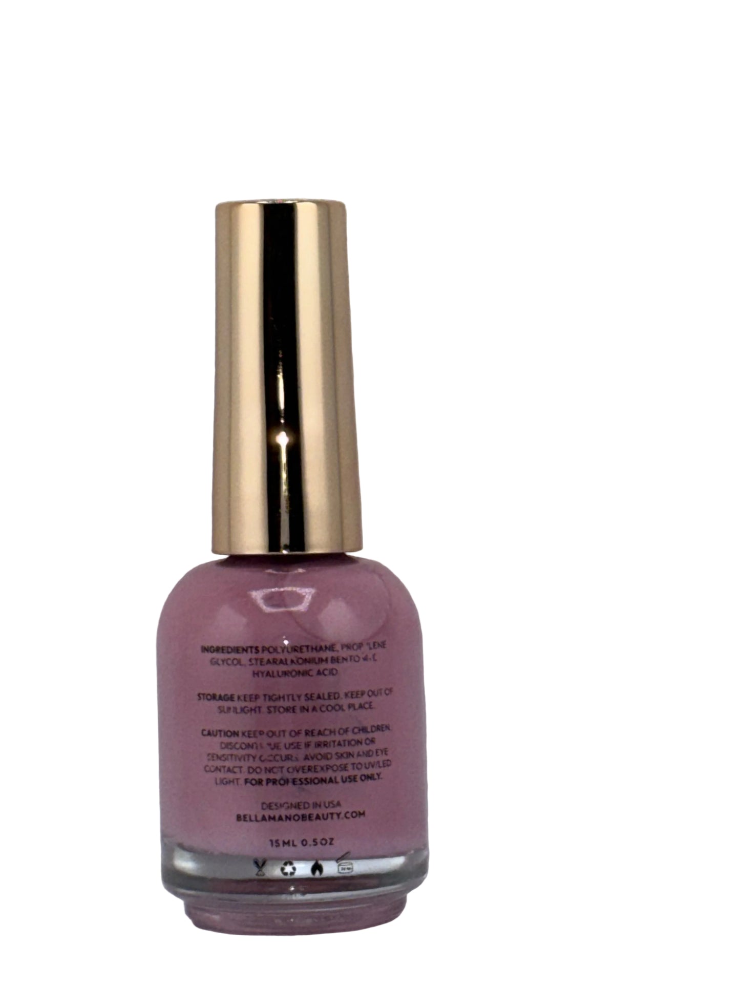 Polish for Nails (BE YOURSELF, 15ml/0.5oz) | Luxurious Spa Quality Acrylic UV/LED Fingernail Paint | Easy Application, Long-Lasting, Vibrant Colors, Chip Resistant