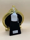 Jeweled Princess Oval Ornament with stand and hanging ribbon, hand painted!
